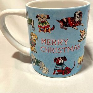 Certified international Merry Christmas dog mug